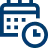 Print calendar schedule button (icon)