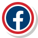 Facebook icon button linking to Facebook page