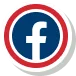 Facebook icon button linking to Facebook page