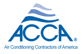 ACCA logo: blue waves above the letters ACCA, for the Association of Chartered Certified Accountants.