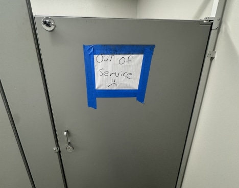 Out of Service Toilet
