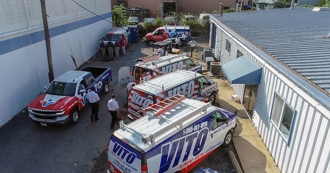 Vito Services Vans Parked Vito Services Vans Parked