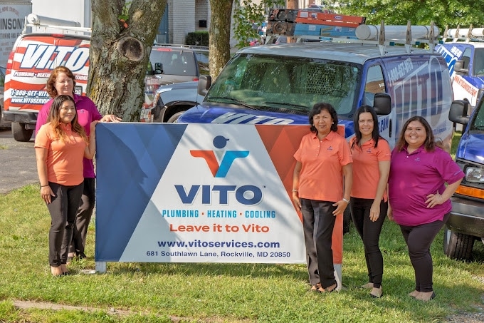 Vito Workers Standing0with Sign Vito Workers Standing0with Sign